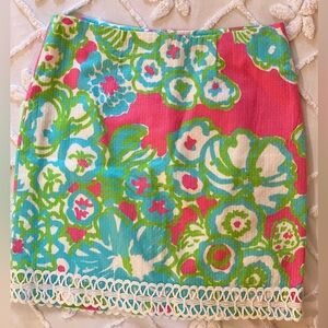 Lilly Pulitzer Skirt - Pink It's A Delicacy